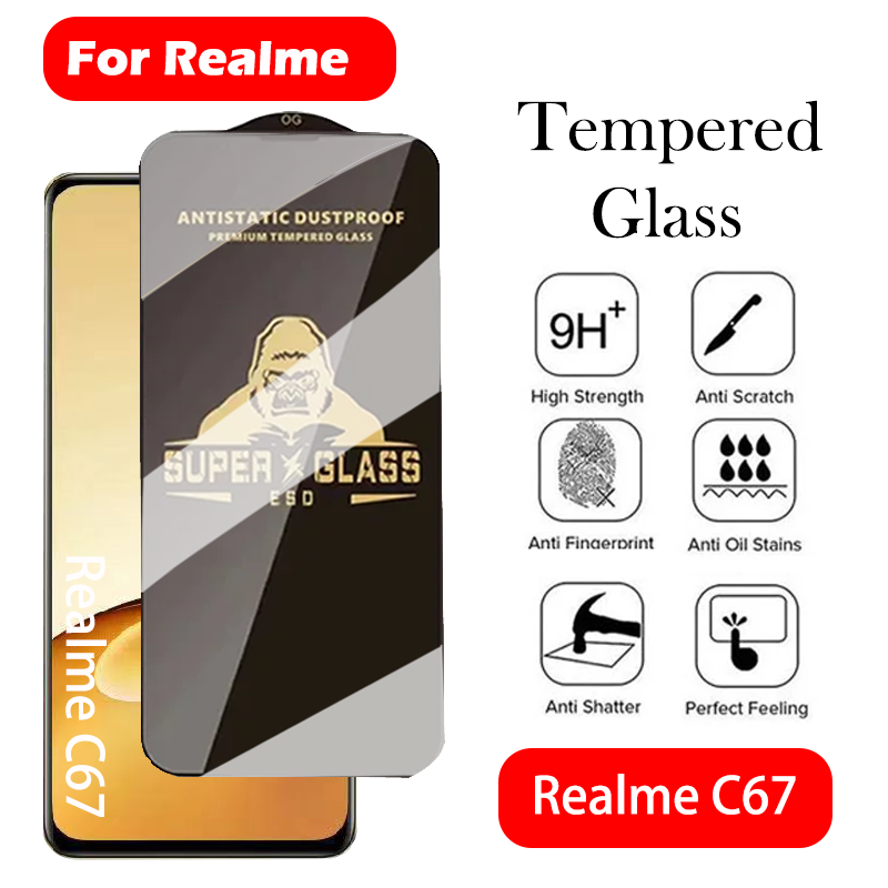 KingKong Gorilla Tempered Glas - đánh giá và giá Realme C67