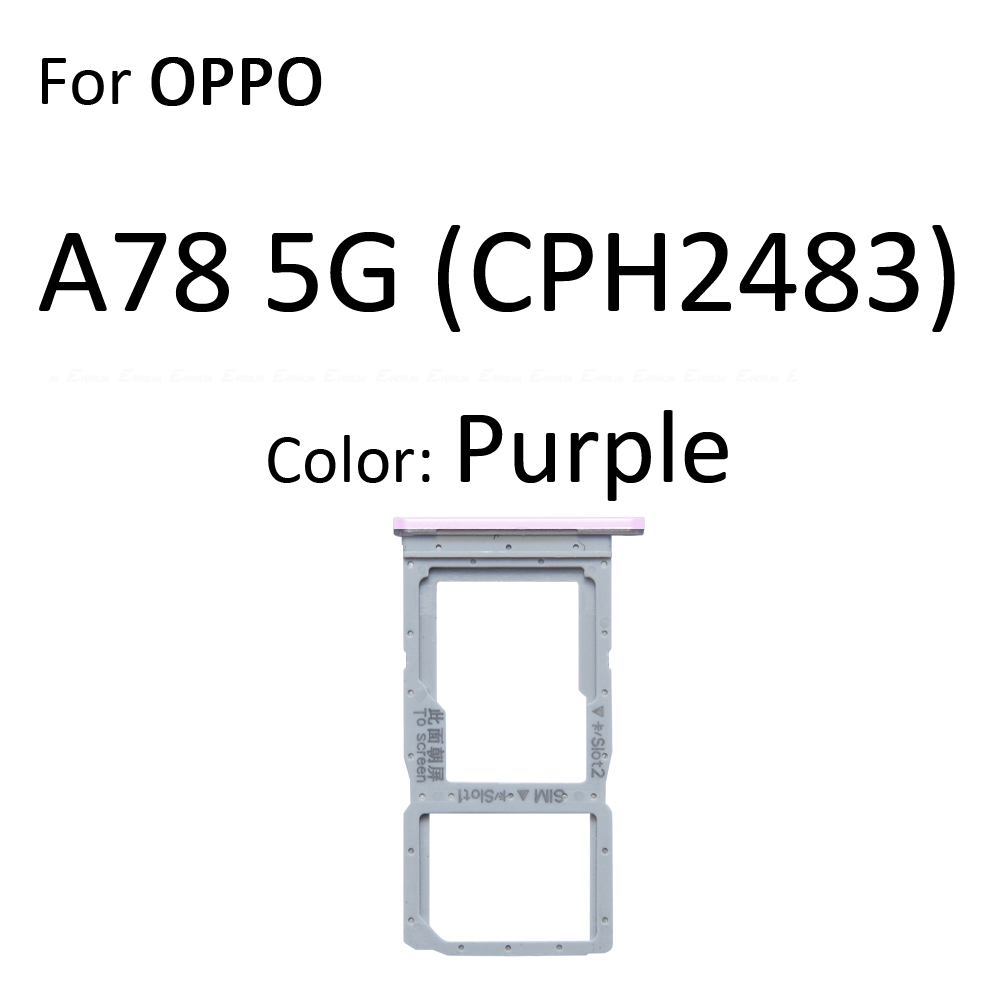 Sim Card Tray Reader Container - đánh giá và giá Oppo A78