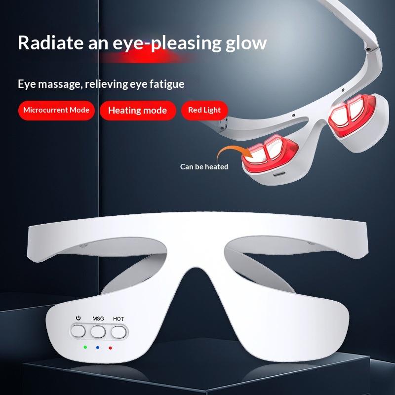 Portable Smart Eye Massager 3D - đánh giá và giá Light Therapy Glasses