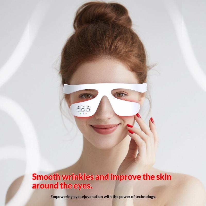 Portable Smart Eye Massager 3D - đánh giá và giá Light Therapy Glasses