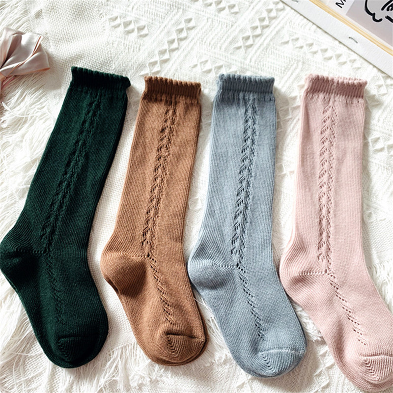 Soft Cute Kids Knee High Socks - đánh giá và giá Baby Sock Oximeter